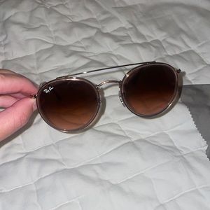 Ray Bans Round Double Bridge